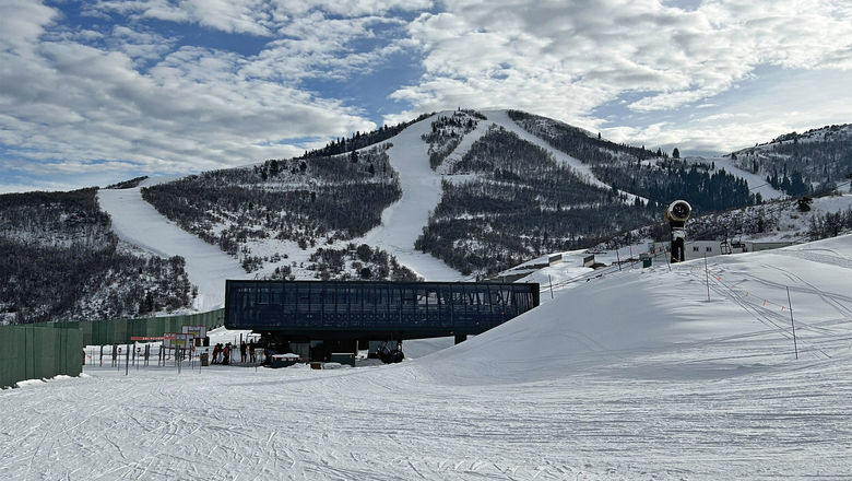 The East Village's new Keetley Express bubble lift has heated seats.