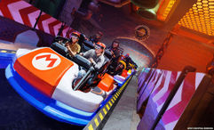 Mario Kart: Bowser’s Challenge will be one of the rides in Super Mario Land at Epic Universe.