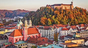 A view of Ljubljana, Slovenia's capital. Virtuoso says Slovenia bookings this summer are up 473%.