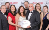 From left: Tom Finn of Island Getaways, Sam Combs of Travel Impressions, Hayley Whorral of Beach Bum Vacations, Nancy Finn of Island Getaways, Rienk de Jong of Premier Worldwide Marketing, Mandy Chomat of Karisma Hotels, Shelli Nornes of Shelli's Travel and Alison Dobrowolski of VIP Vacations.
