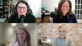 Clockwise from top left: Travel Weekly editors Jamie Biesiada and Rebecca Tobin; Jack Ezon of Embark Beyond; and Laura Worth, an Embark advisor and owner of Art & Travel.