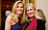 Kimberly Wilson Wetty of Valerie Wilson Travel and Marett Taylor of Abercrombie & Kent USA.