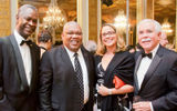 Lennox Dupal and Gary Sadler of Unique Vacations, Melissa Trench of Sandals Resorts and Mandy Chomat of Karisma Hotels.