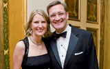 Libbie Rice of Ensemble Travel Group and Thomas Botts of Denihan.