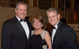Mike Julius and Joni Rein of Carnival Cruise Line and John Maguire of International Voyager.