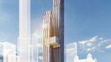 The Corinthia Dubai's towers will be conjoined by a cantilevered sky lobby some 650 feet above the ground.