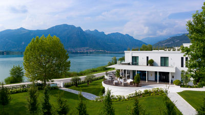 Although only an hour from Milan, Bianca Relais offers waterfront serenity.