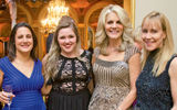 Rachael Signer of American Express, Montana Fee, Michelle Fee of Cruise Planners and Claire Bennett of American Express.