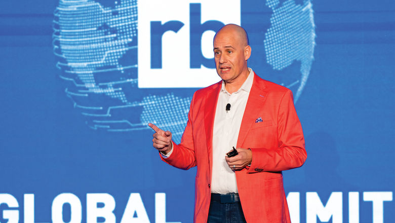 Railbookers Group CEO Frank Marini talked about AI at the company's Global Summit last year.