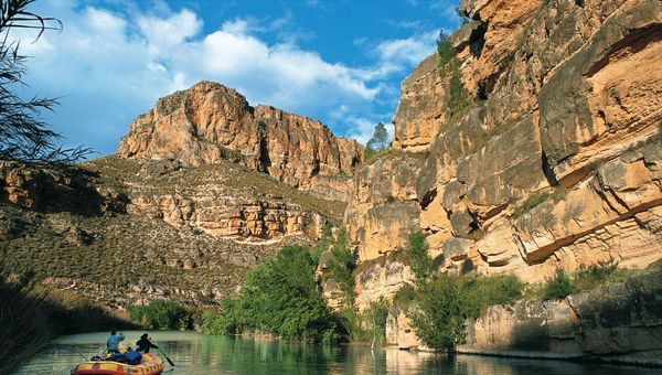 Spain's Cañón de Almadenes offers beautiful natural surroundings combined with a UNESCO World Heritage Site status. Spain's Cañón de Almadenes offers beautiful natural surroundings combined with a UNESCO World Heritage Site status.