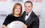 Terry Williams of Delta Vacations, left, and John Caldwell of MLT Vacations.