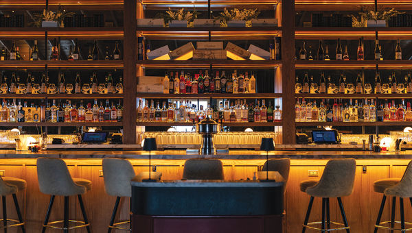 The bar at Windham Mountain Club's Cin Cin restaurant, usually members-only but available to the public as part of some lodging packages. The bar at Windham Mountain Club's Cin Cin restaurant, usually members-only but available to the public as part of some lodging packages.