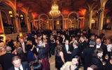 The crowd at the gala dinner and ceremony.
