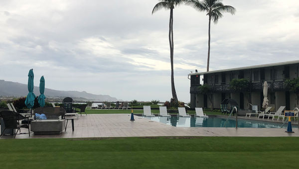 The pool area at Maui Seaside Hotel during my last visit in 2023. The pool area at Maui Seaside Hotel during my last visit in 2023.