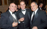Yankee Leisure Group's Jim Marini and Frank Marini and Travel Leaders Group's Stephen McGillivray.